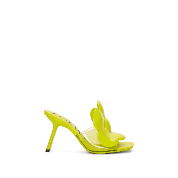 Loewe Paula's Ibiza Women Petal Pvc Heel Mules - Picture 1 of 5